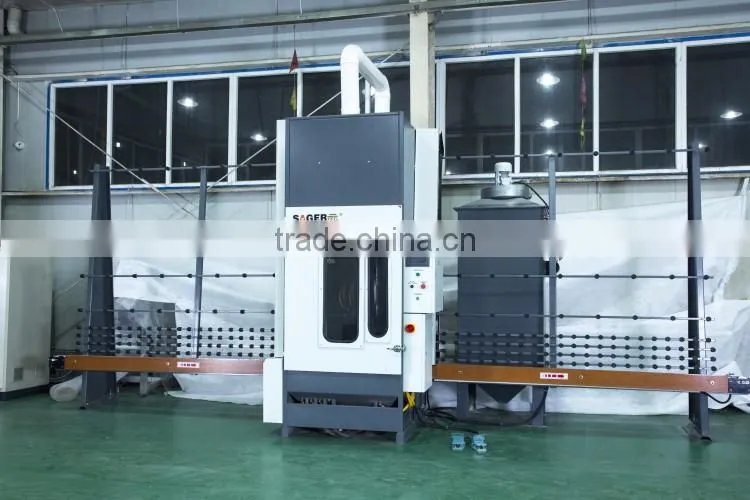 Surface treatment machine glass sandblast machine