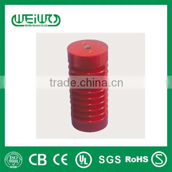 Red electrical epoxy cast resin insulators