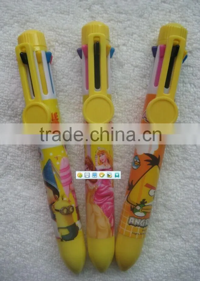 multi 8 colors ballpoint marker pen