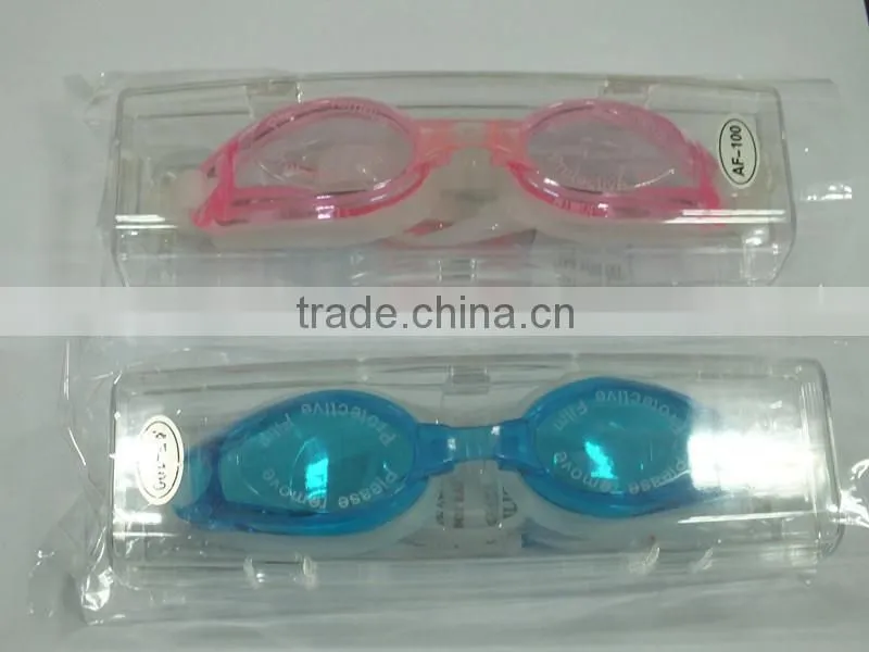 Adult silicone funny aqua sphere swimming goggles