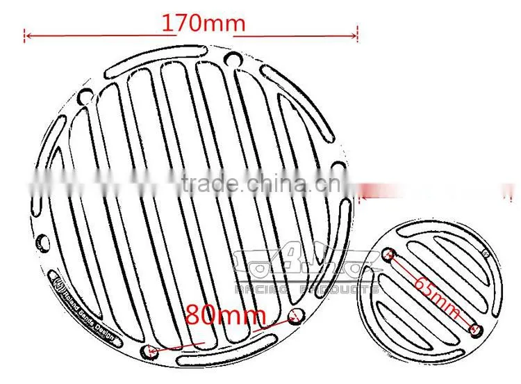 BJ-TMC-004 Hot Deep Cut Derby Motorcycle Trim Timer Timing Cover for Harley Sportster 883 1200 XL