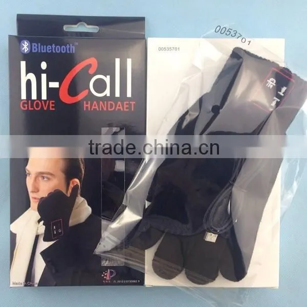 Bluetooth 3.0 hand Gloves for smart phone