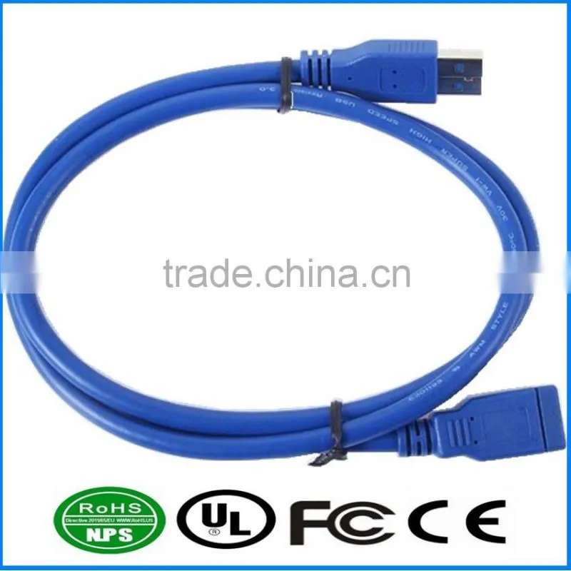 USB3.0 AM-AF Cable Computer Connecting Cable PC Case Extension Cable Round Data Wire