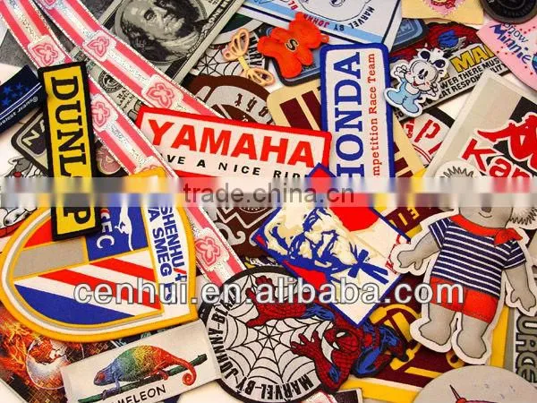 Hot sales custom high density organic woven labels