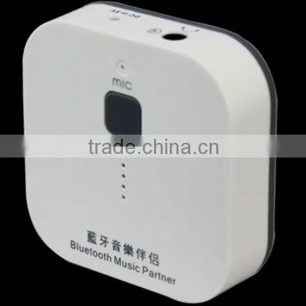 Wireless Bluetooth Stereo Audio Music Receiver Partner for iPod iPhone 4S 5 iPad 4