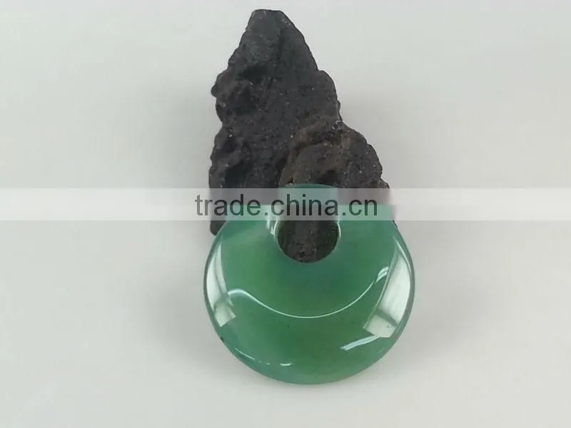Wholesale gemstone donuts gemstone pendants