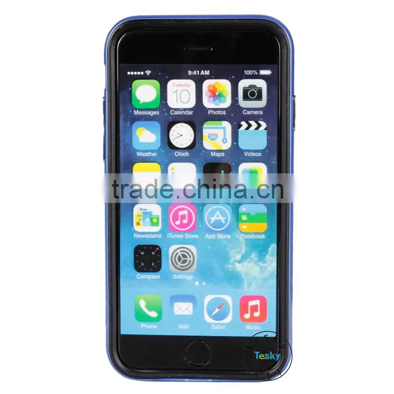 aluminum +tpu mobile phone metal case for iphone 6
