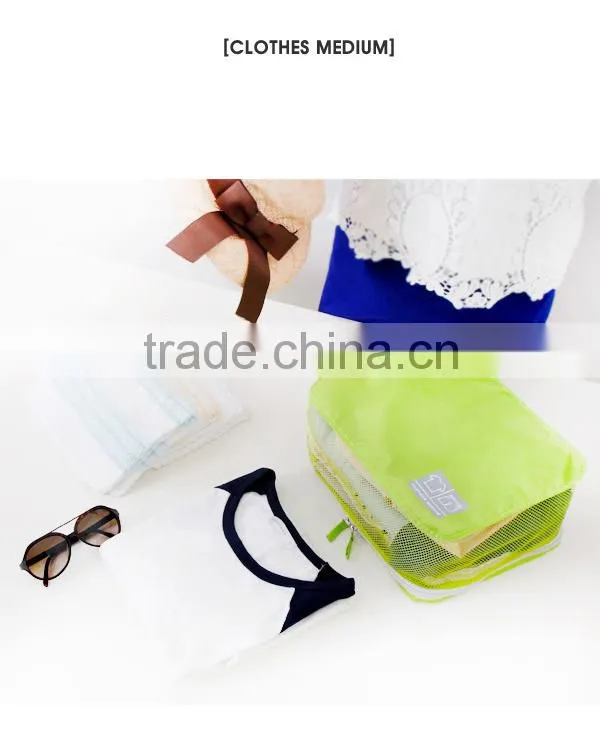 FDX large clothes mesh bag organizer for travel