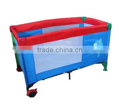 baby playpen with folding baby bed