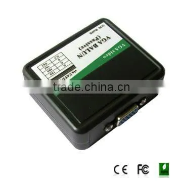Factory VGA extender 1-CH passive VGA vedio balun kit first aid mini