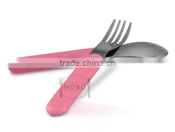 Nobo cute design child tableware fork/spoon