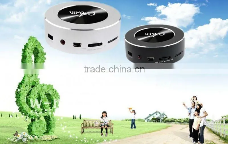 Sticker Aluminum alloy TF Card usb flash drive player speakers
