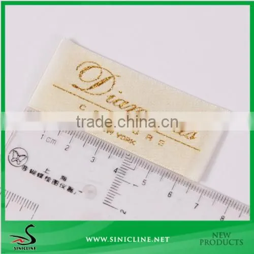 Sinicline OEM custom woven labels low minimum