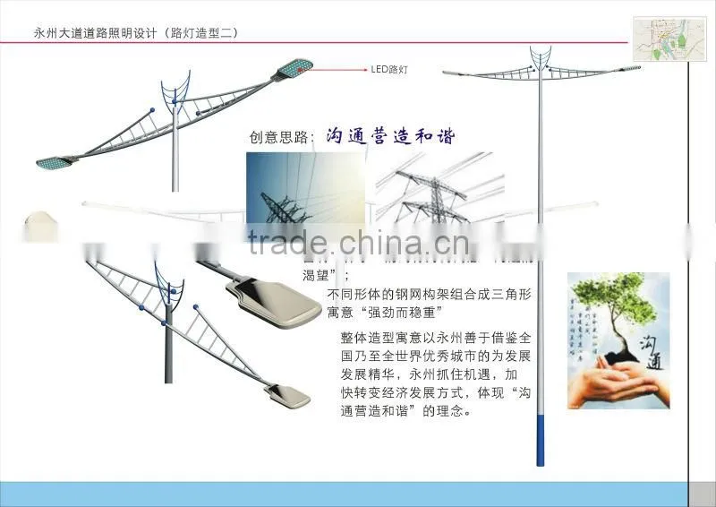 40-185W New Type Patent LED Street Light