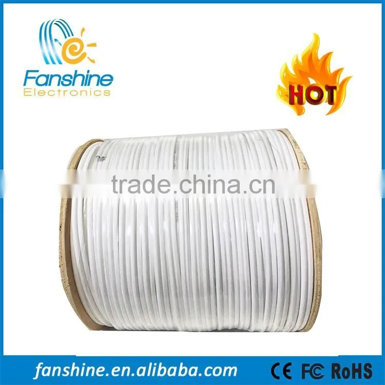 Fanshine Copper 0.6mm RG59 +2C CCTV Camera Cable