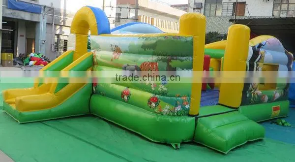 inflatable fun city amusement park, inflatable samll playground