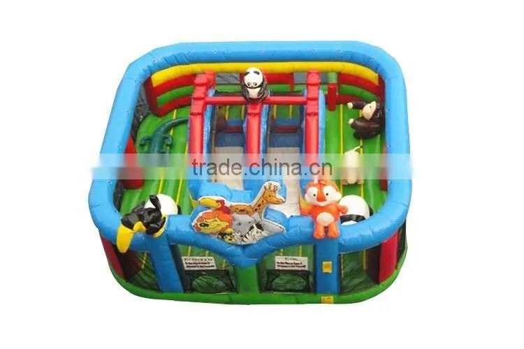 inflatable panda zoo jumping castle, jumping castles with prices for sale