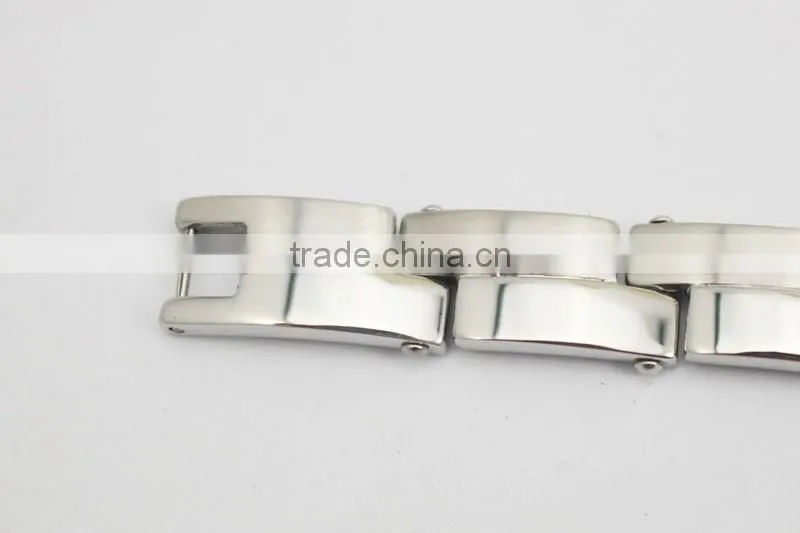 Silver Link Chain Stainless Steel Fashion Bracelet Men