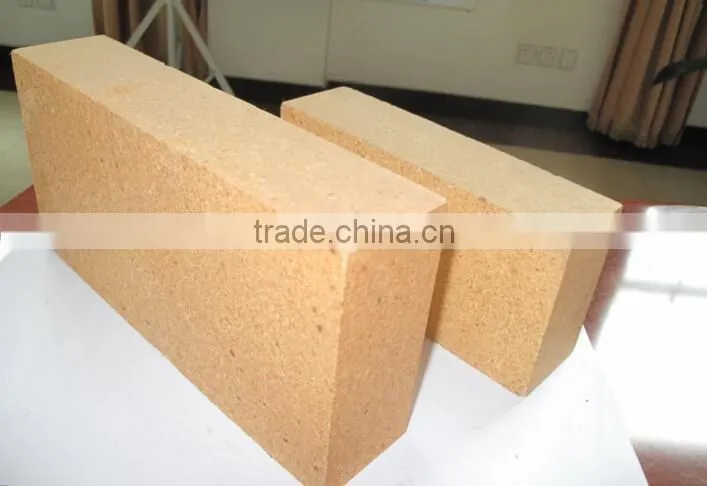 glass kiln cylindrical density DN-12 DN-15 fireclay brick low porosity brick kiln bricks for sale