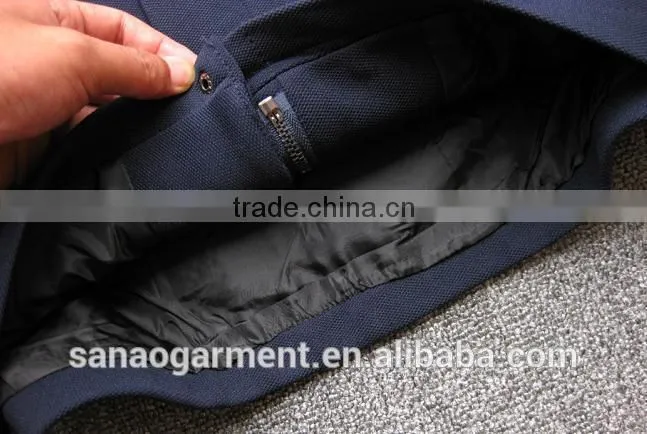 2015 casual men's splicing imitation leather sleeve baseball jacket