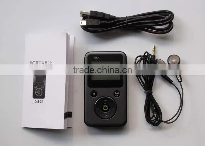 Portable DAB and DAB+ Digital Radio with MP3 Radio