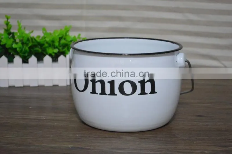 Enamel pot set