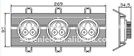 9 W high power LED downlight CL032