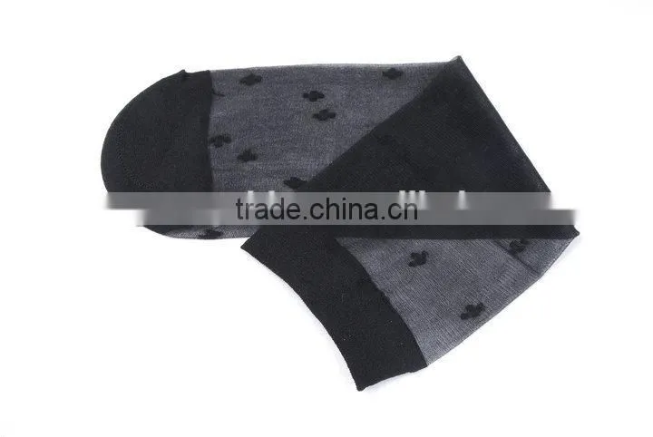 transparent jacquard ankle socks on hot sale around the world 4288