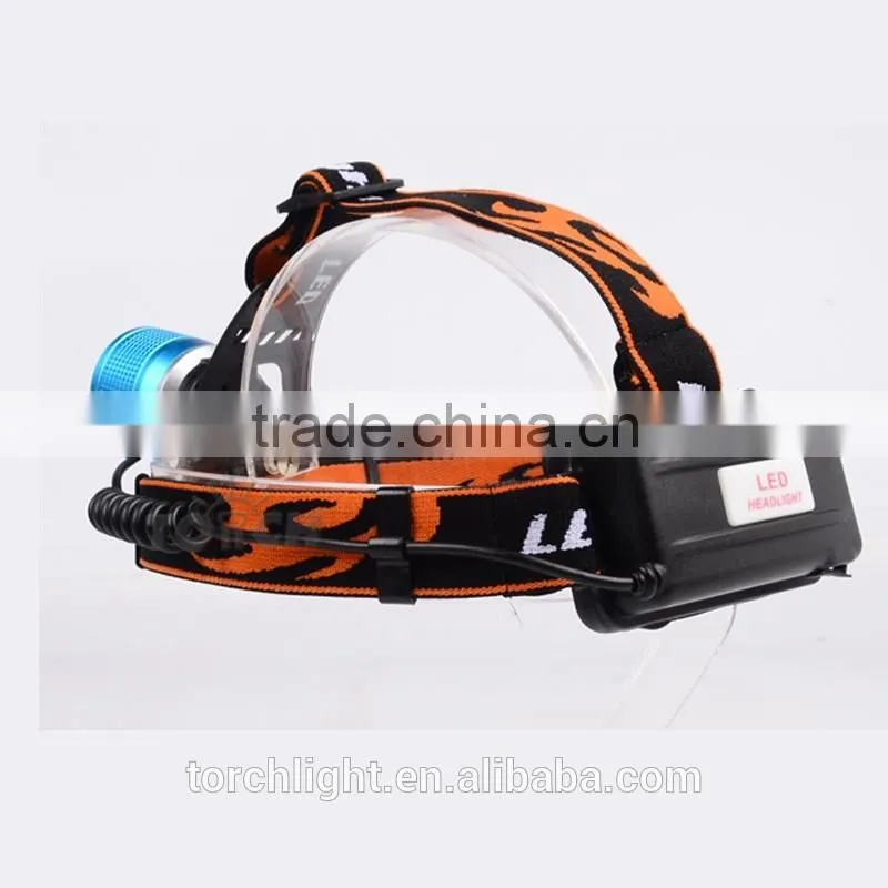 Super Power ultra bright led headlamp high quality fishing head light zoomable led fish lamps miner