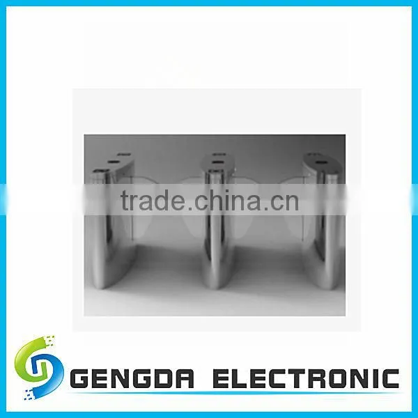 304 stainless steel modern design full automatic electric flap barrier gate for parking lots