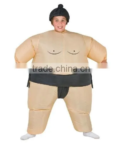 Kids/Children Sumo Costume - Inflatable Sumo Running Costume Suit