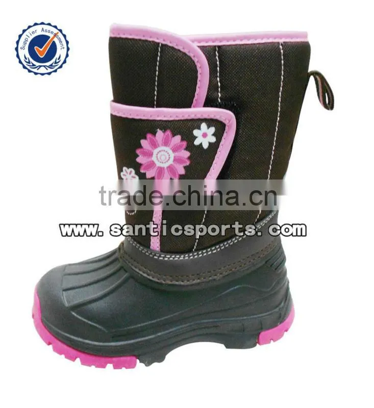 2016 hot cheap snow boot for girls oem odm winter boots