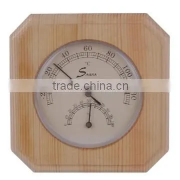 household sauna wooden thermometer