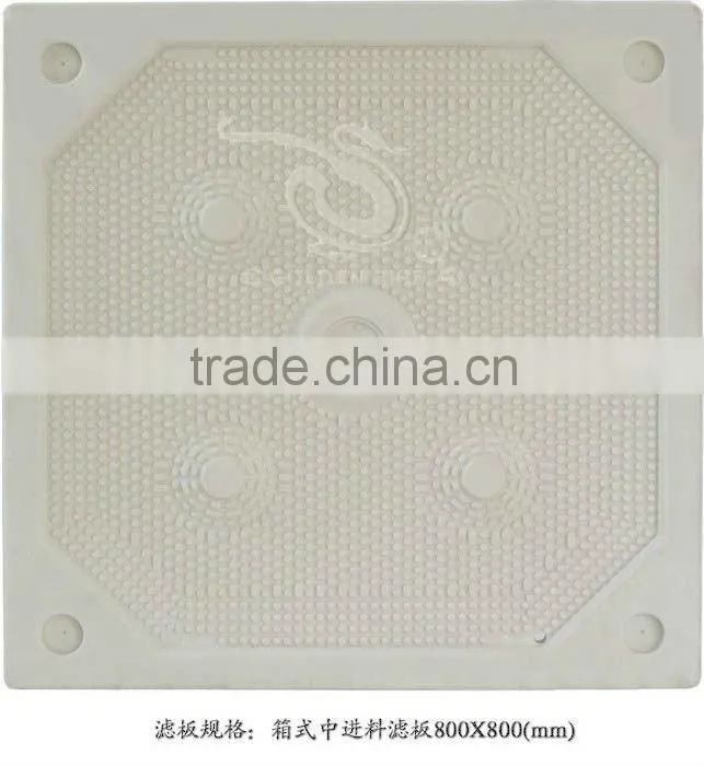 filtration & separation recessed chamber filter plate