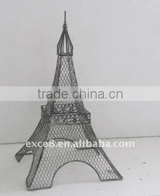 110424DA-Metal Eiffel Tower Table Decoration