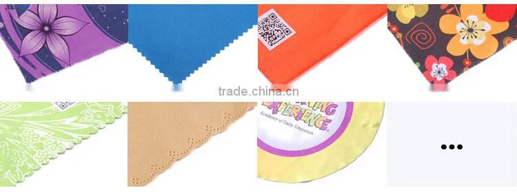 microfiber two side flanel lens cleaning cloth
