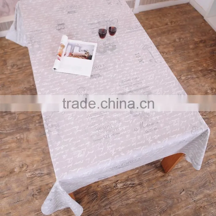 Eco-friendly printed tablecloth , table cover
