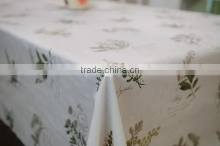 Tablecloth roll oilcloth custom table cloth