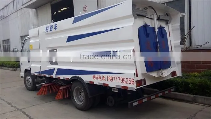 professional export Dongfeng urban street sweeping truck for sale
