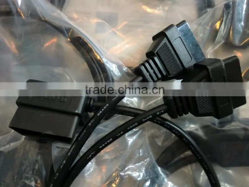 90 degree J1962M to 2 J1962F Y Cable right angle male to 2 female cable