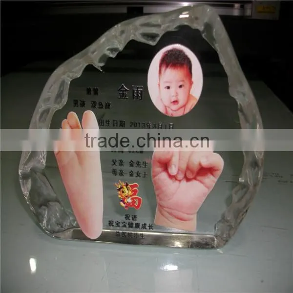 A2 size both transparent ans opaque acrylic printer for 2880dpi