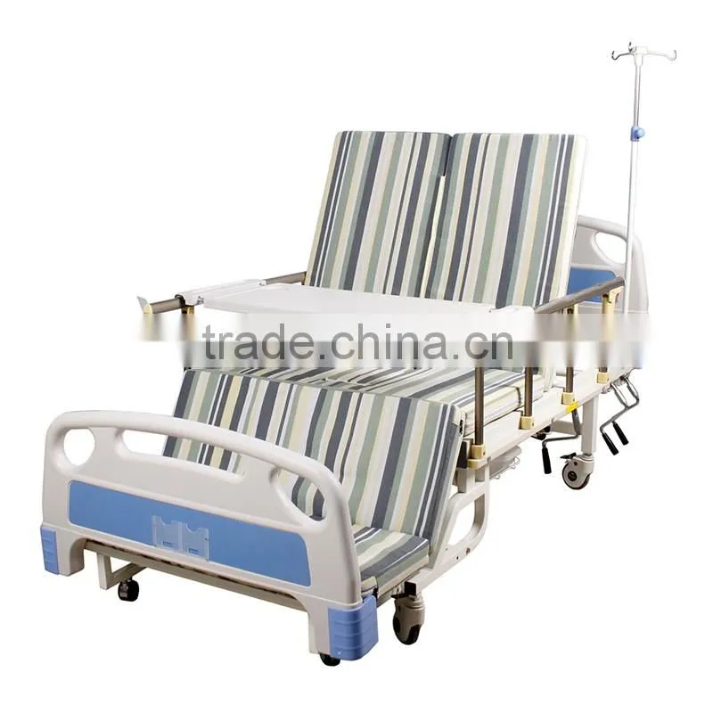 Alibaba china household multifunctional manual hospital bed made in china