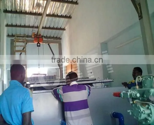 Asia convenient for store industrial ice block making machine