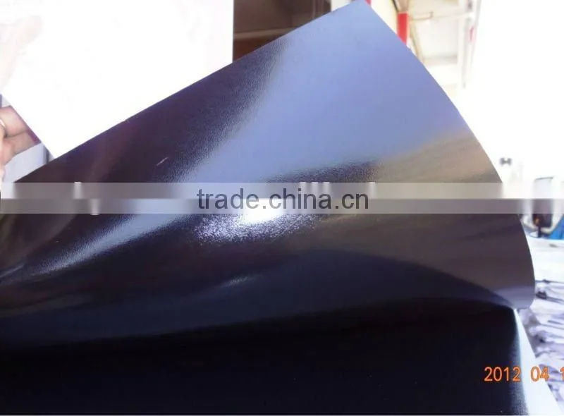 Clear PVC sole rigid sheets black for shoes 3mm