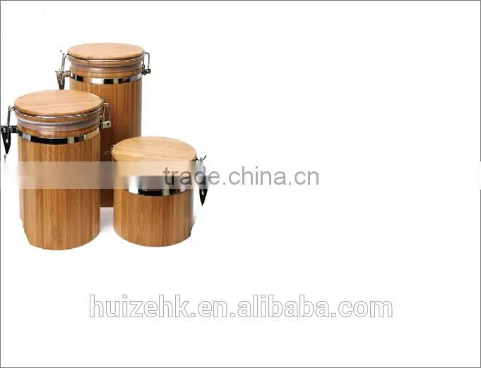 Bamboo canister