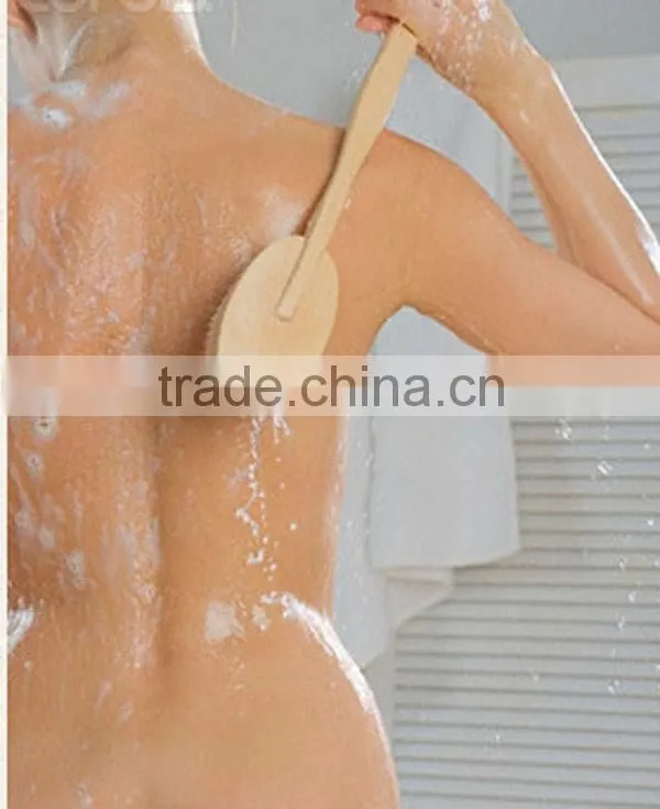 Latest Promotional Wooden Bristles Bath body Brush