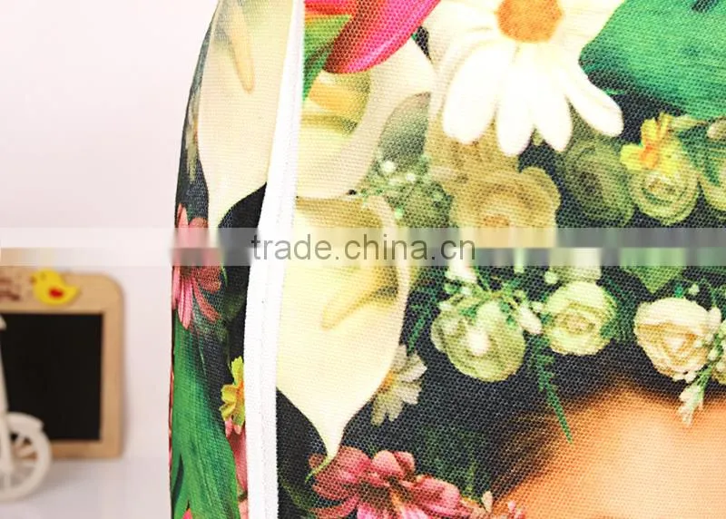 Customized canvas shopping bag for sublimation printing