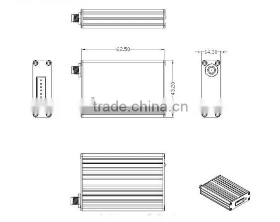 2W High power wireless module SV6202