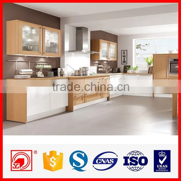 chinese factory OEM sizes plywood kitchen cabinet