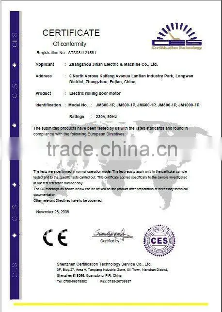 Specialized Garage Door Opener JM500kg-1P